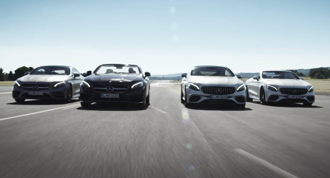 Избор на производителот: најдобрите пет Mercedes-Benz кабриолети / ВИДЕО