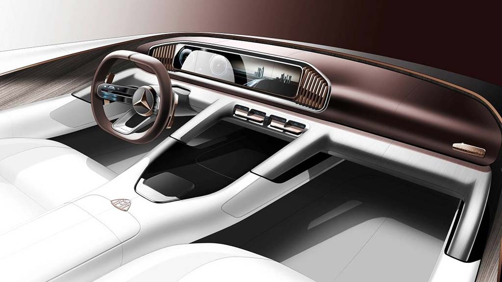 Mercedes-Maybach ја покажа внатрешноста на својот нов луксузен SUV
