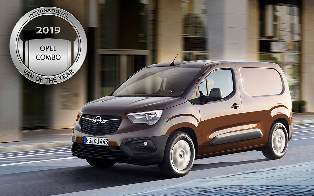 Opel Combo избран за „Ван на годината“