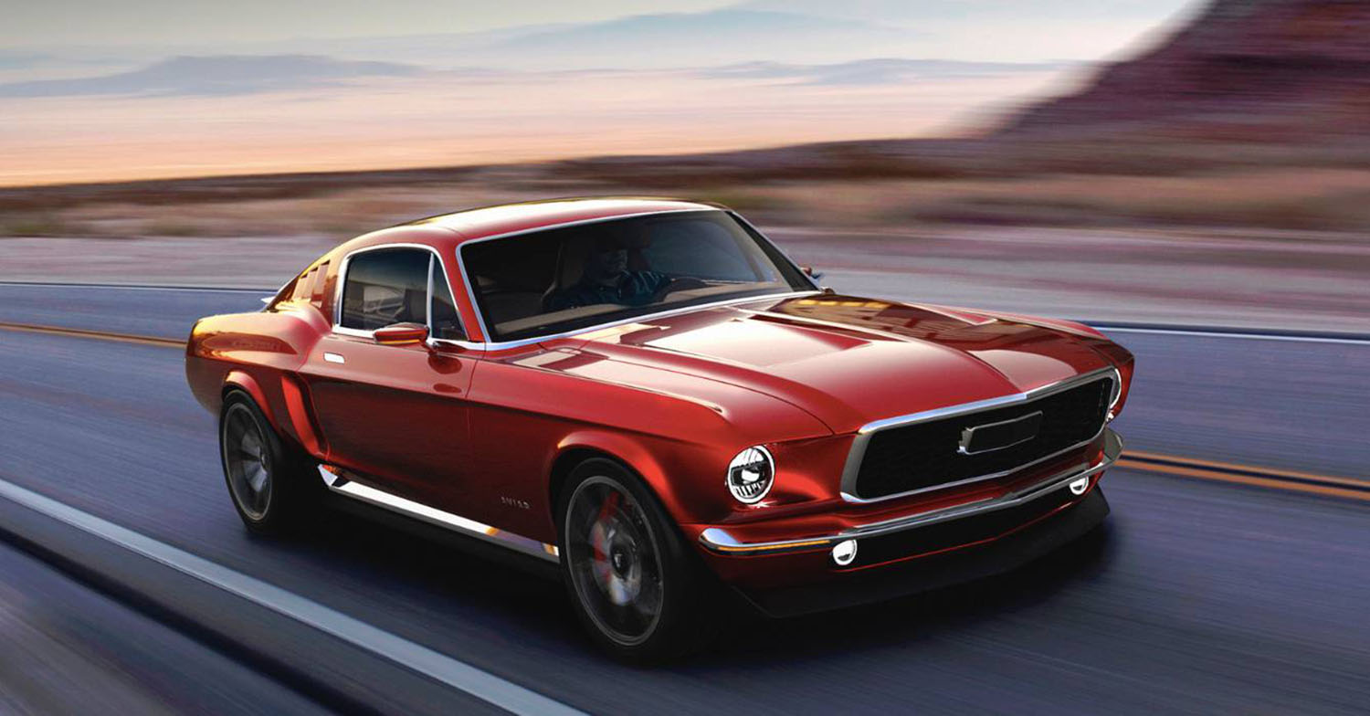 Руски електричен Mustang Fastback со 840 КС