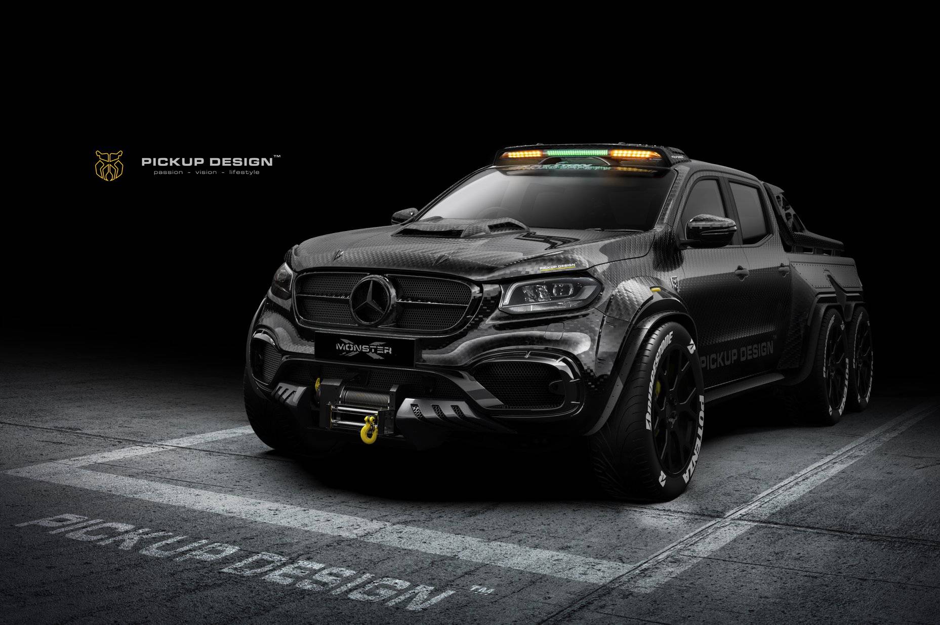 Mercedes X-Class може да стане вистинско „чудовиште“ на патот