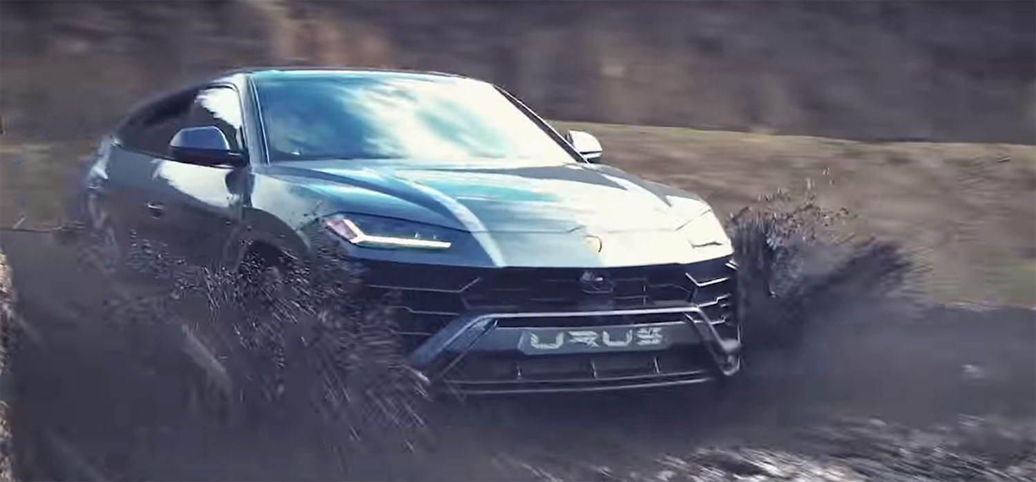 Валентино Балбони и Lamborghini Urus во авантура надвор од патот / ВИДЕО