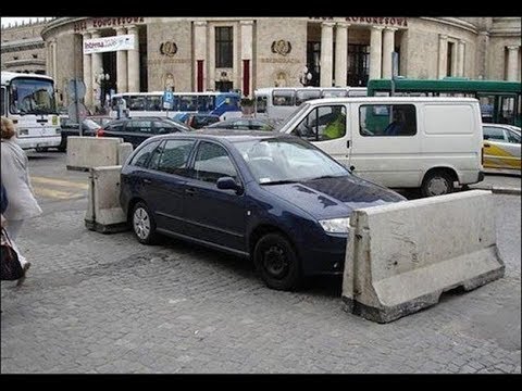 Совршена одмазда за тие кои не знаат да се паркираат КАРАМБОЛ / ВИДЕО