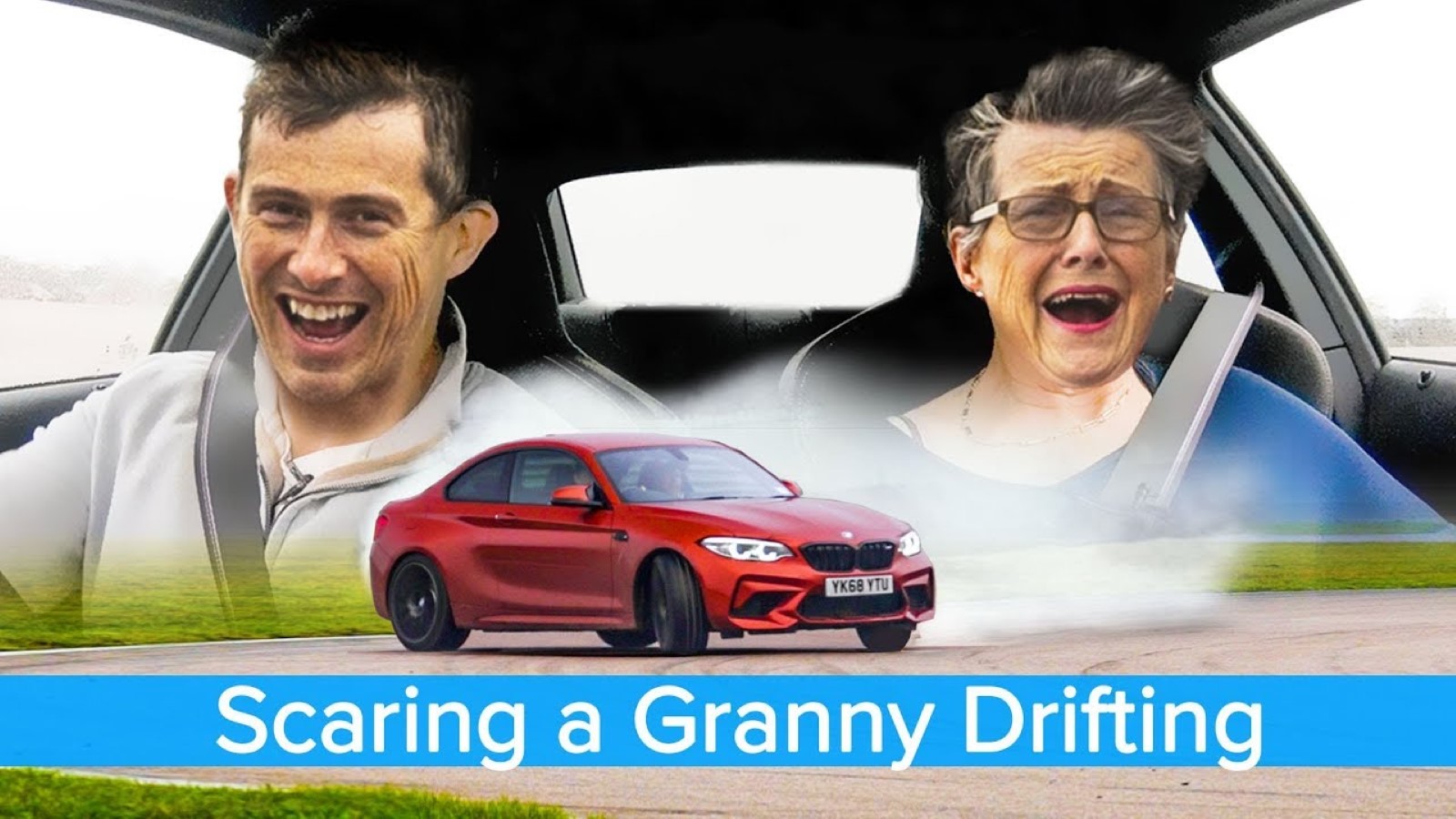 Како изгледа дрифт на баба од 70 години со BMW М4? / ВИДЕО