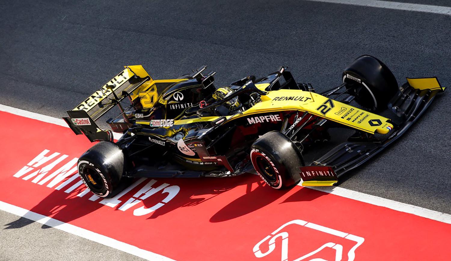 Formula 1: Хулкенберг најбрз на последниот ден од првиот тест во Барселона!