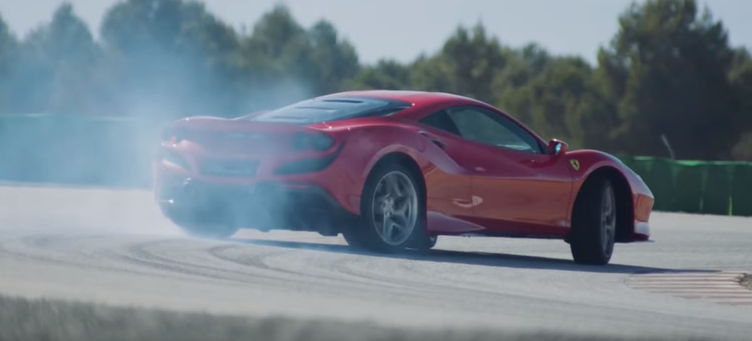 Ferrari F8 Tributo во акција / ВИДЕО