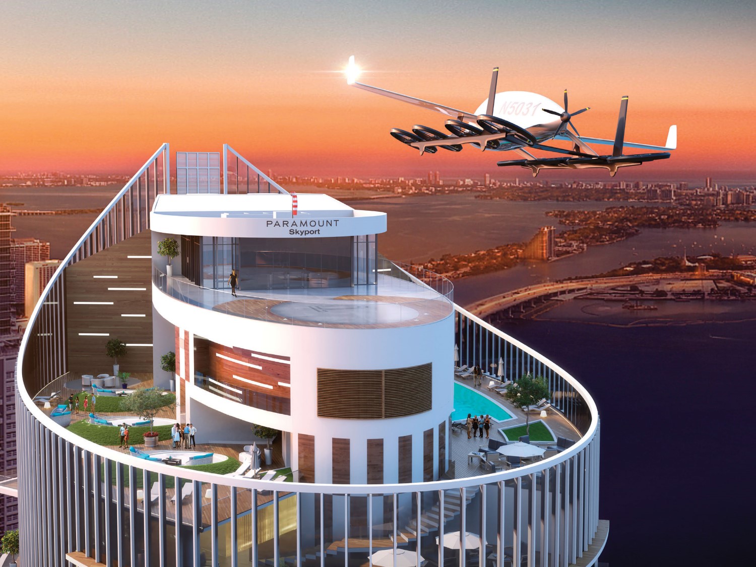 Во Мајами ќе се постави првата платформа за летачки автомобили / ВИДЕО