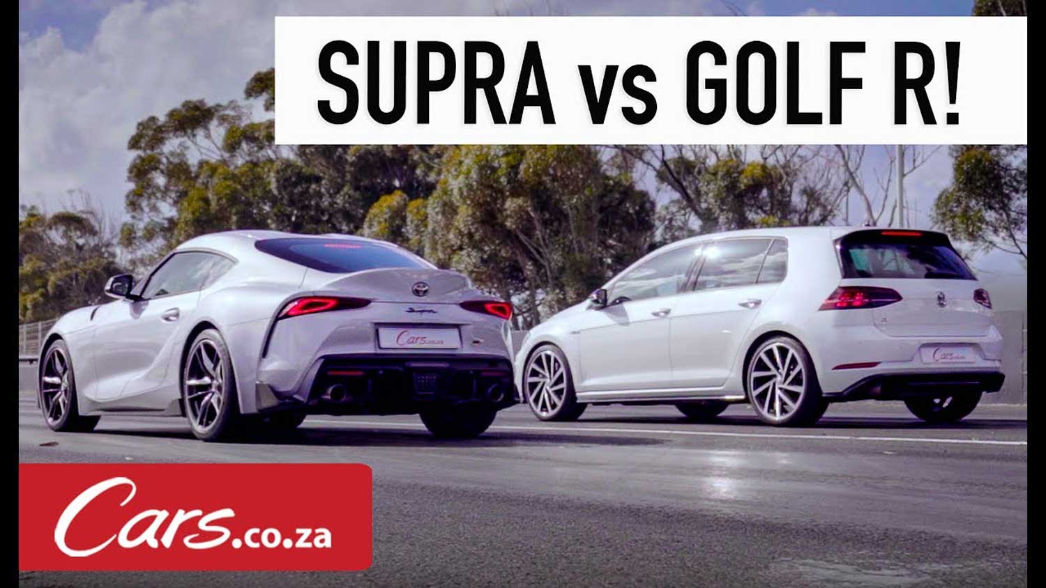 Toyota Supra vs Volkswagen Golf R