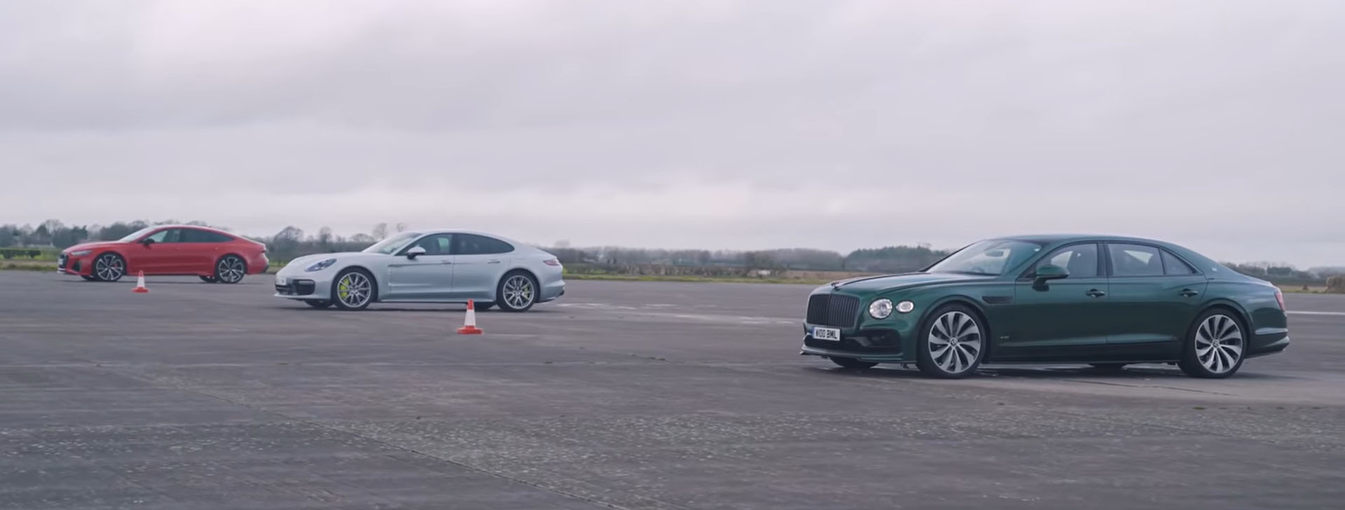 Нова трка за забрзување – Bentley, Audi и Porsche / ВИДЕО