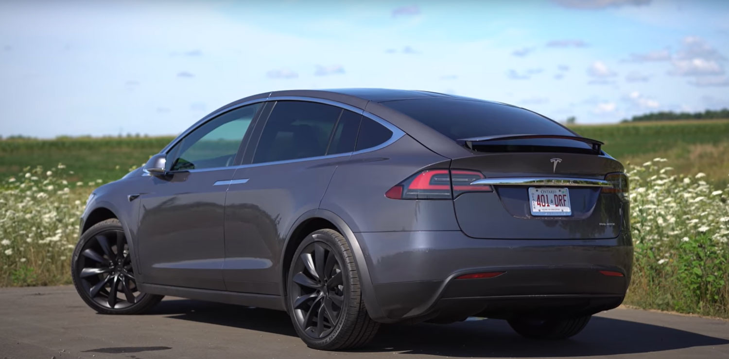 2020 Tesla Model X одблиску / ВИДЕО