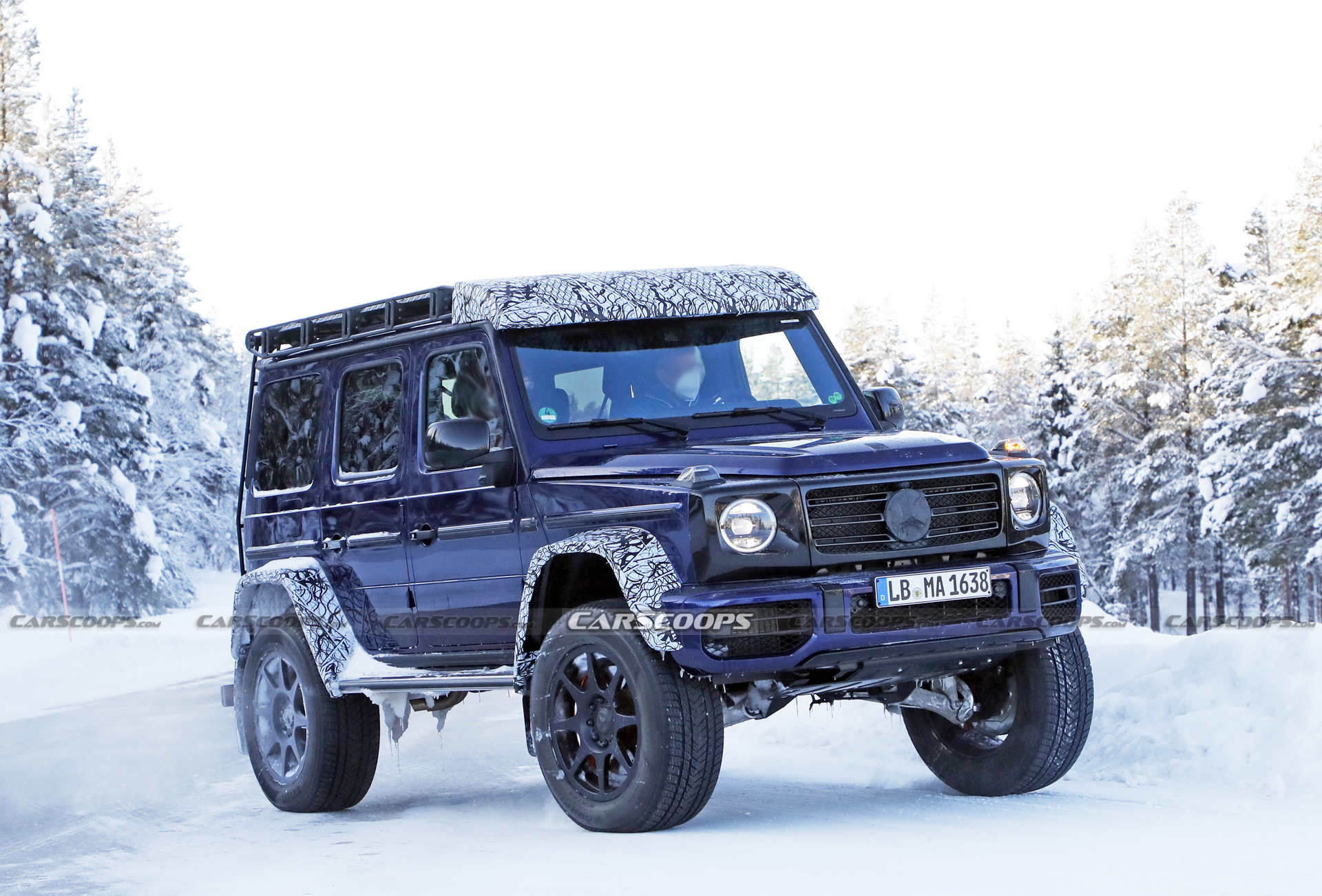 Најекстремната Mercedes G-класа подготвена за производство