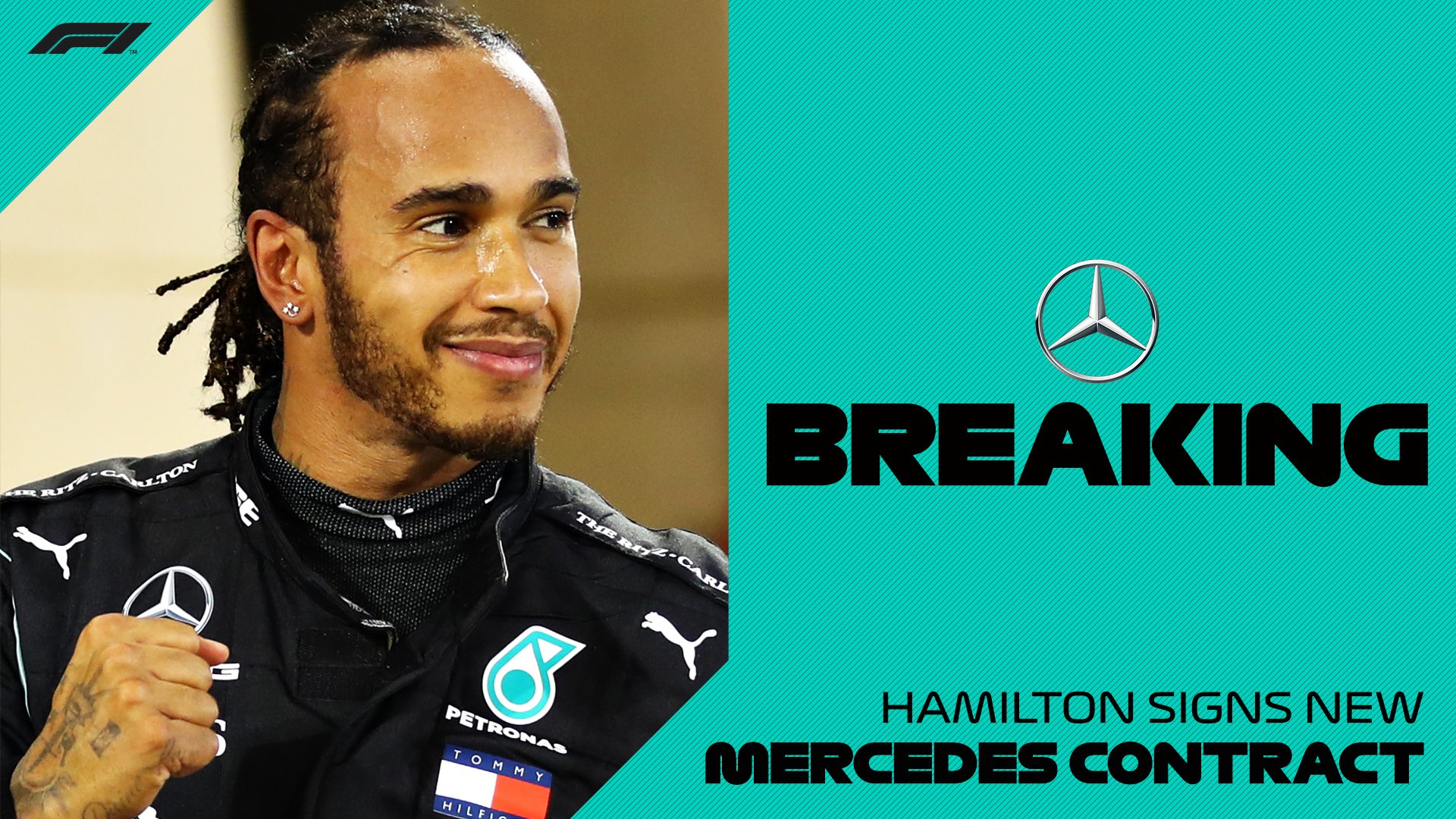 Конечно договор: Хамилтон останува во Mercedes барем до крајот на 2021 година
