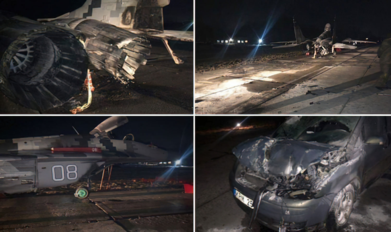 Алкохолот е зло: Пијан возач на VW Touran се „набил“ во борбен авион MiG-29!