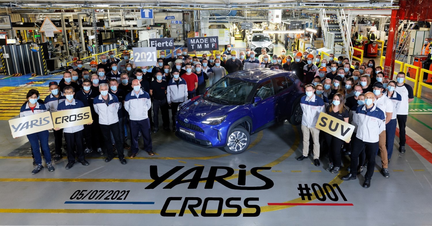 Започна производство на Toyota Yaris Cross