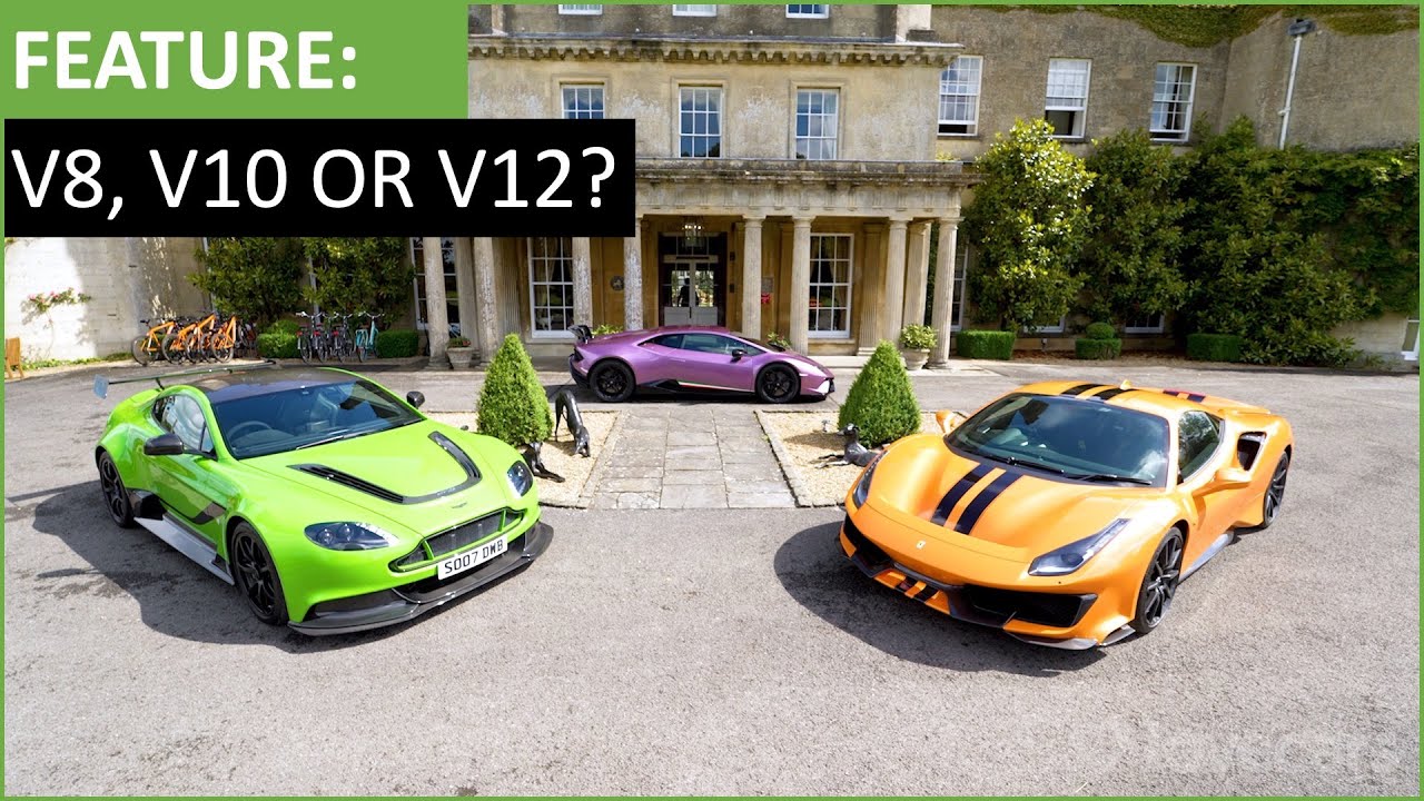 Многу адреналин на едно место: V8, V10 или V12? Ferrari 488 Pista, Lamborghini Huracan Performante или Aston Martin GT12 / ВИДЕО