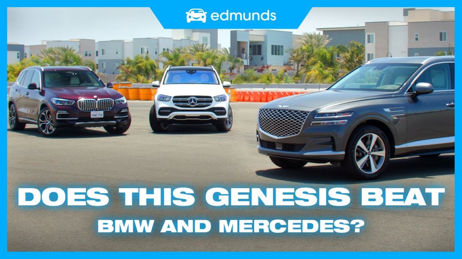 Genesis GV80 vs BMW X5 vs Mercedes GLE 450 / ВИДЕО