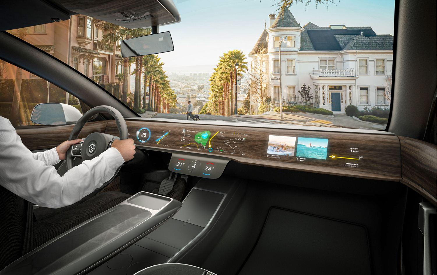 Револуционерен производ на Continental: На дисплеите во автомобилите повеќе не им се потребни класични екрани! / ВИДЕО