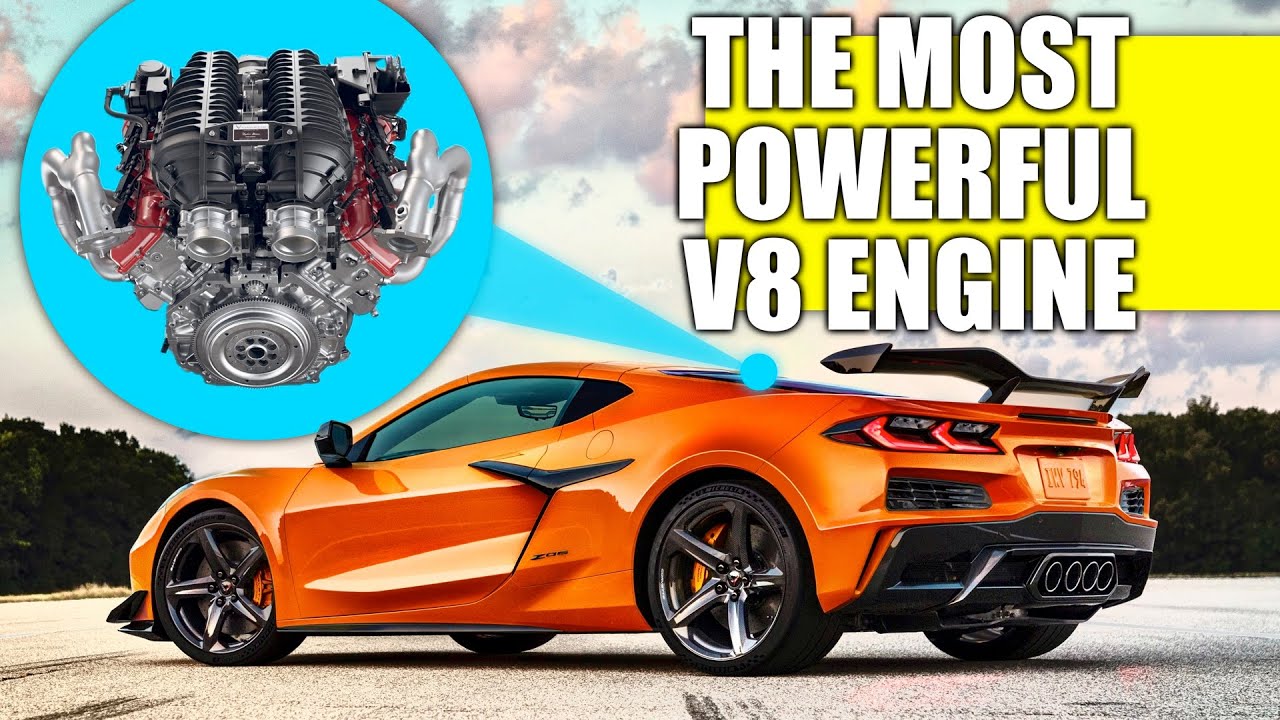 The Most Powerful V8 Engine Ever (Naturally Aspirated) – 2023 Corvette Z06