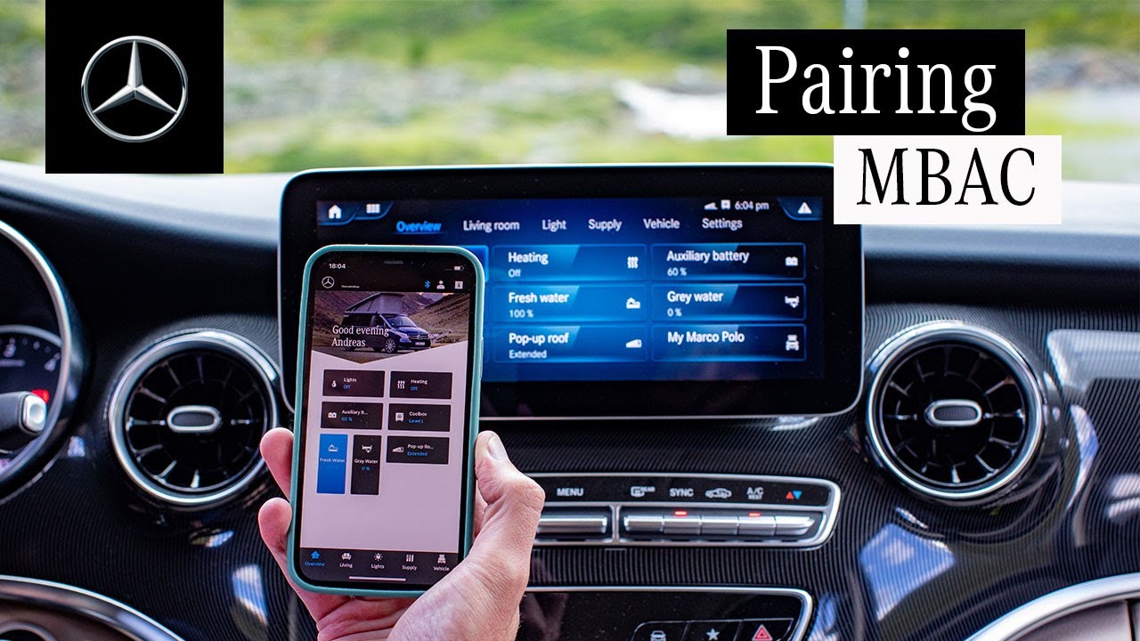 The Marco Polo | Pairing the Mercedes-Benz Advanced Control App