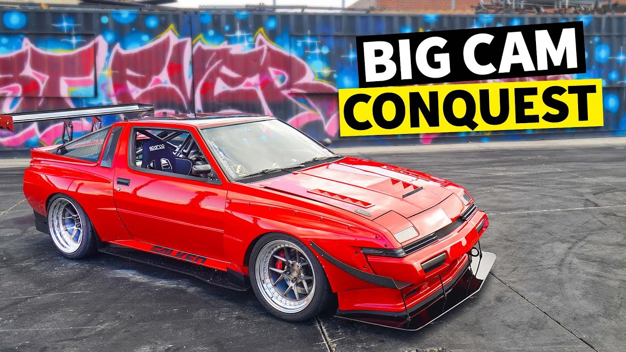 The BADDEST 515hp LS3 Chrysler Conquest on the planet RIPS Tire Slayer Studios!!  // BUILD BREAKDOWN