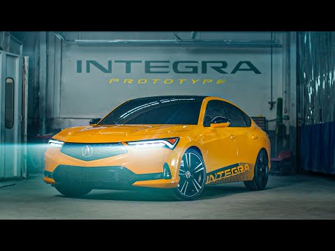 The New 2023 INTEGRA Prototype revealed