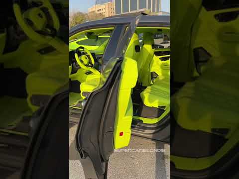 Hottest Lamborghini Urus Interior ? #Shorts