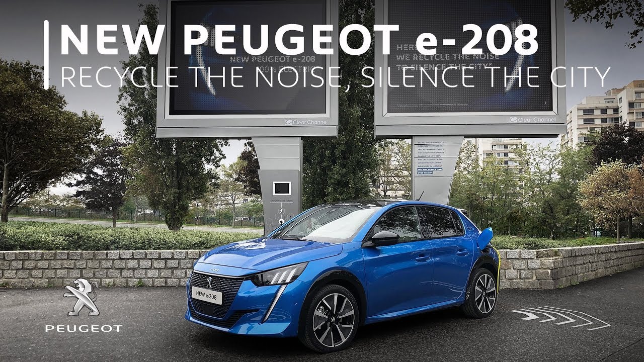NEW PEUGEOT 208 – RECYCLE THE NOISE, SILENCE THE CITY