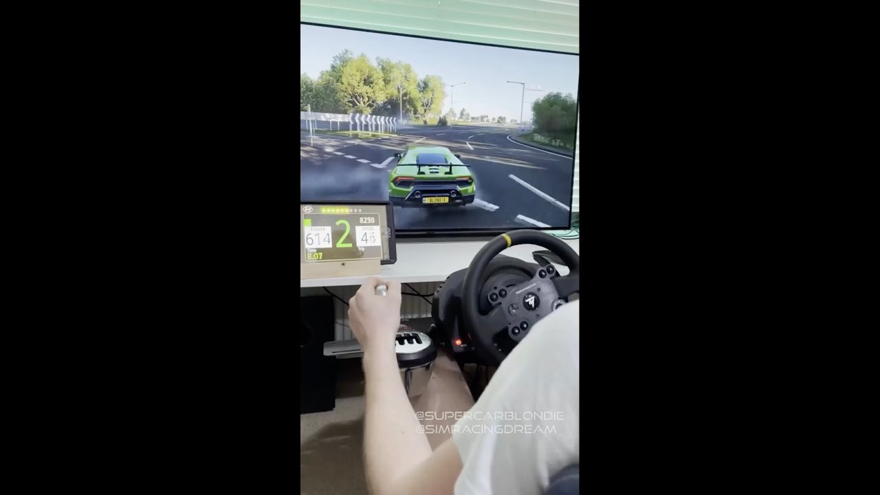 Incredible Driving Skills on Simulator – #Shorts