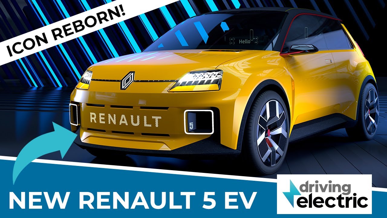 New Renault 5 electric car – 80s classic reborn as EV – DrivingElectric