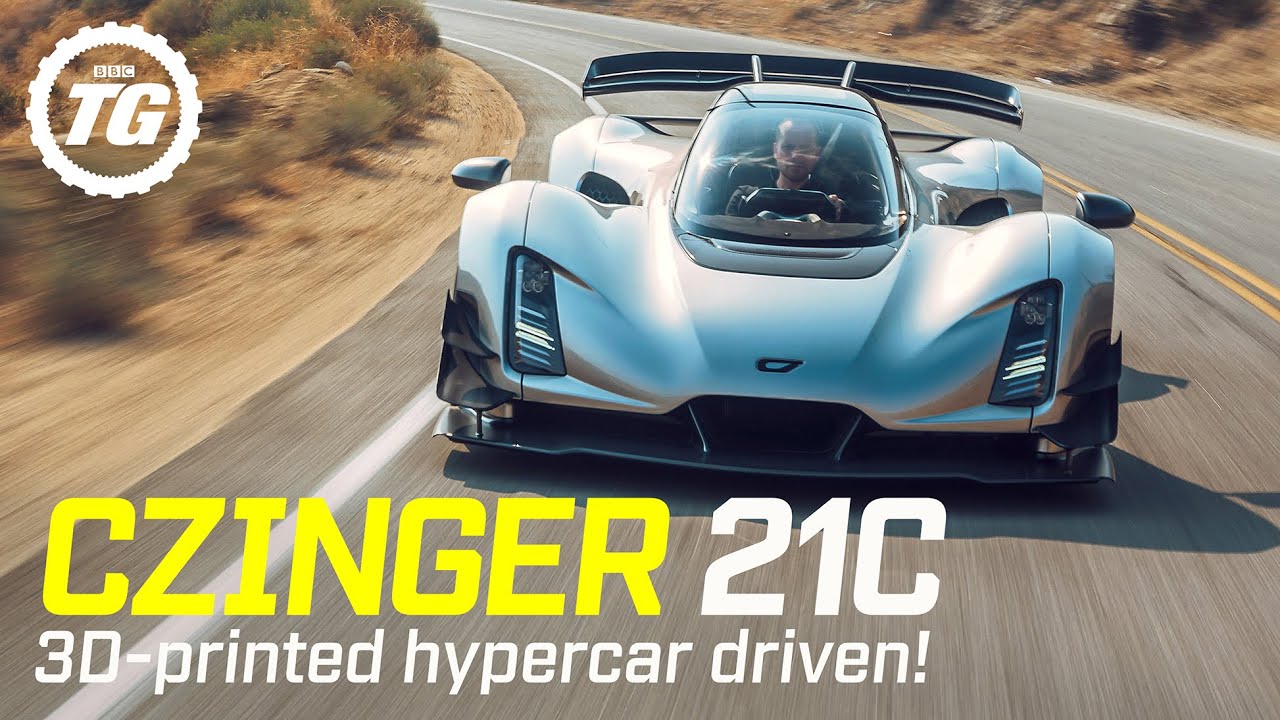 World Exclusive! CZINGER 21C FIRST DRIVE: $2m, 1,233bhp 3D-printed hypercar | Top Gear