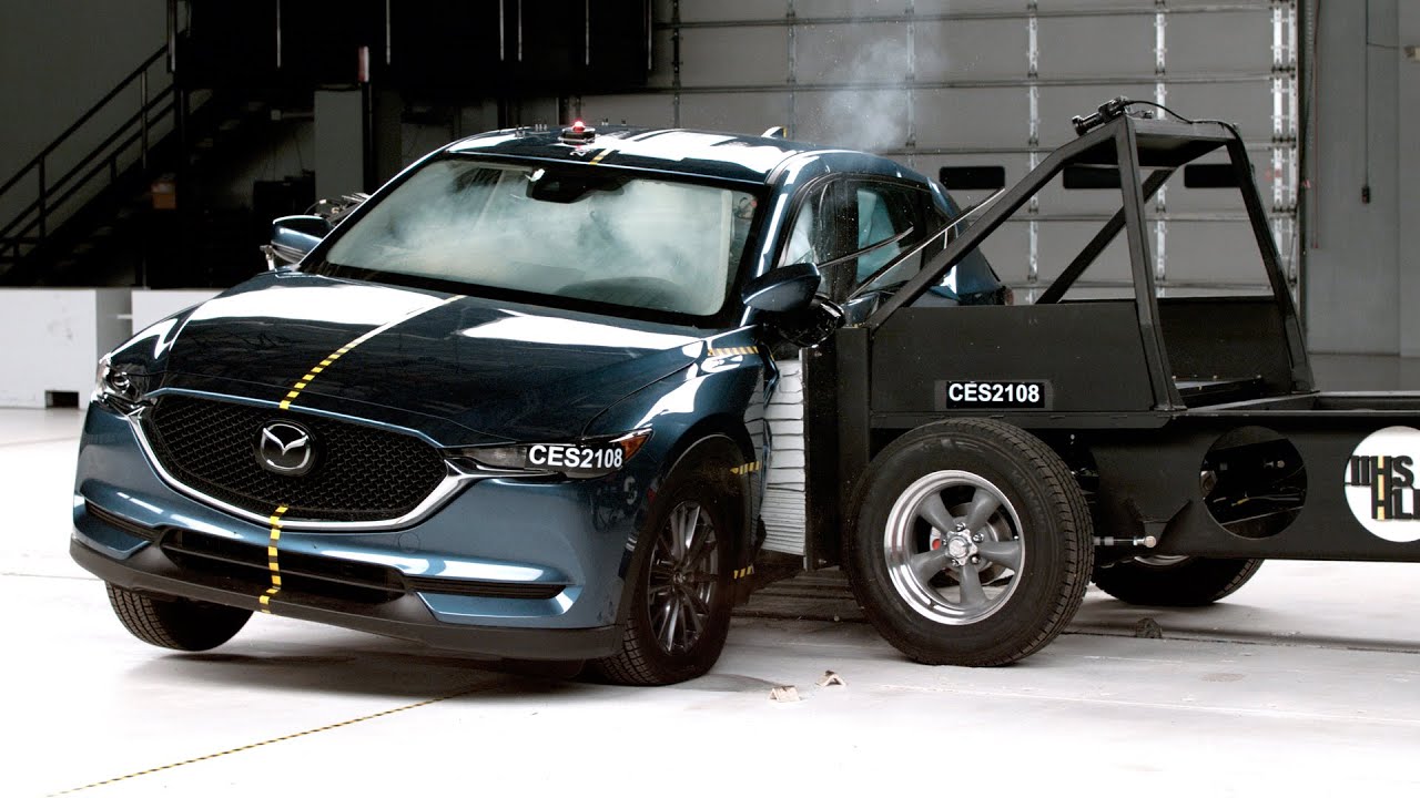 Mazda CX-5 beats Volvo XC40 and Audi Q3 in a new IIHS tougher side crash test