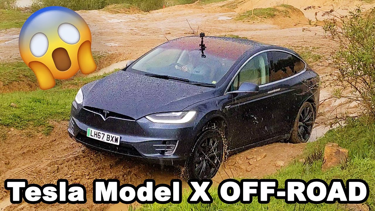 What happens when you off-road a Tesla Model X…