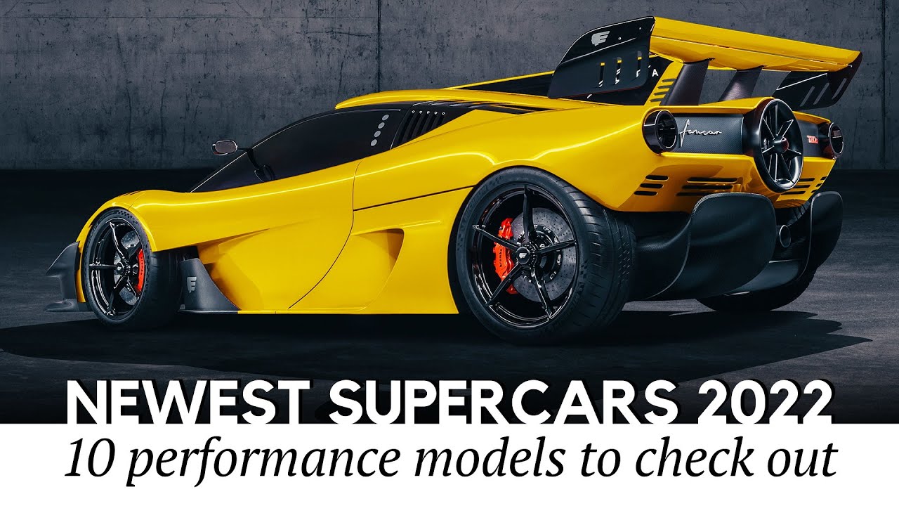 10 New Supercars with Improved Aerodynamic Designs for Better Downforce and Top Speed