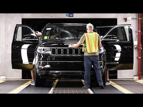 2022 Jeep Wagoneer and Grand Wagoneer – Production Line at Warren Truck Plant