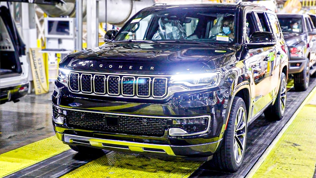 2022 Jeep Grand Wagoneer Production Line