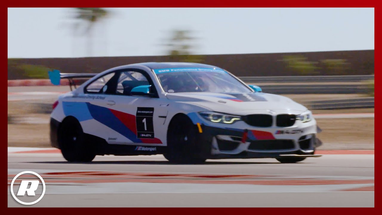 HOT LAPPING in BMW’s track-only M4 GT4!