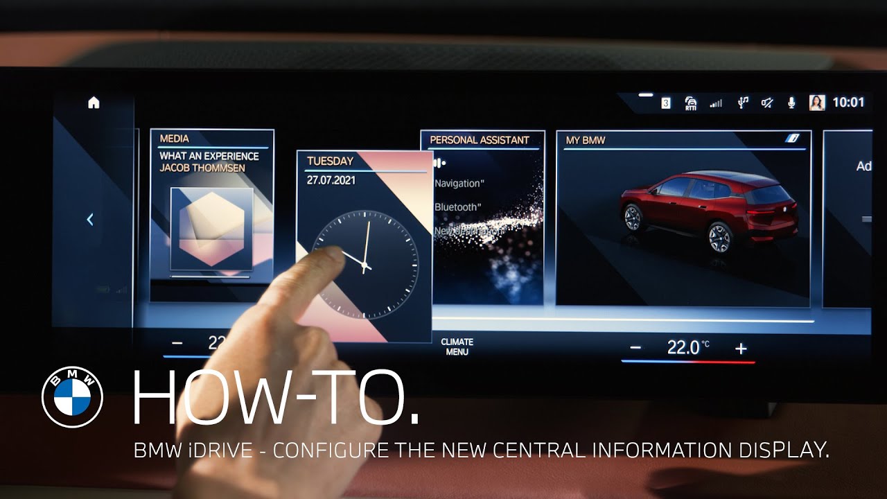 BMW iDrive – Configuration Central Information Display | BMW How-To