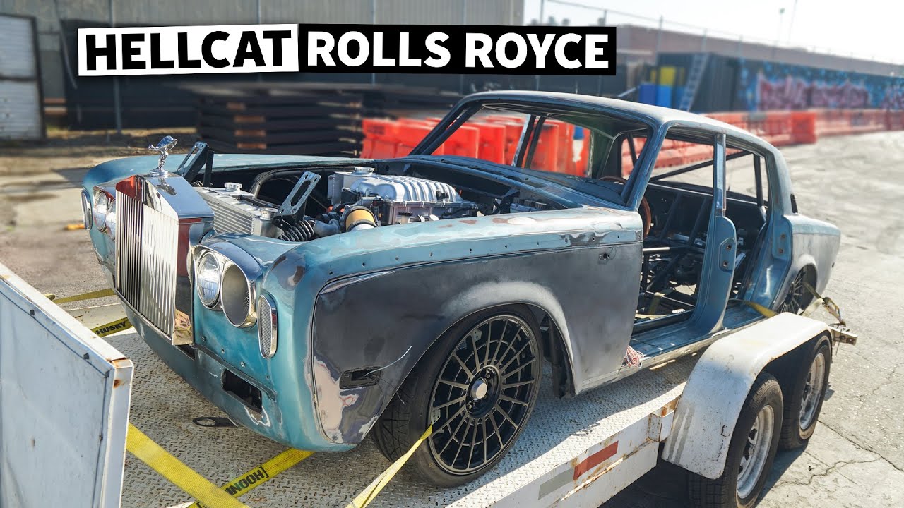 The HellCat Rolls Royce gets X-Piped at Borla! Is the Switchfire X-Pipe the best sounding exhaust??