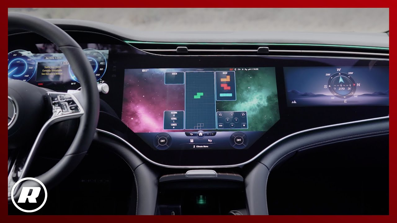 2022 Mercedes-Benz EQS Hyperscreen: Hands On and Details