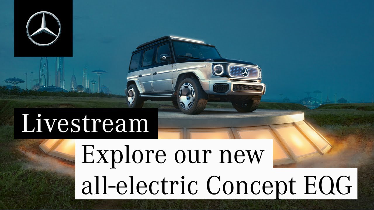 Explore our new all-electric Concept EQG