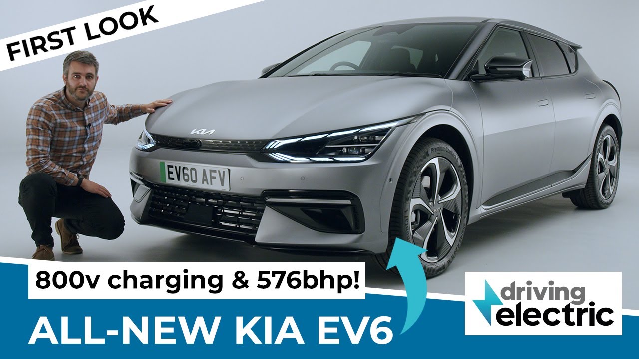 New Kia EV6 electric car – first look and walkaround video – DrivingElectric