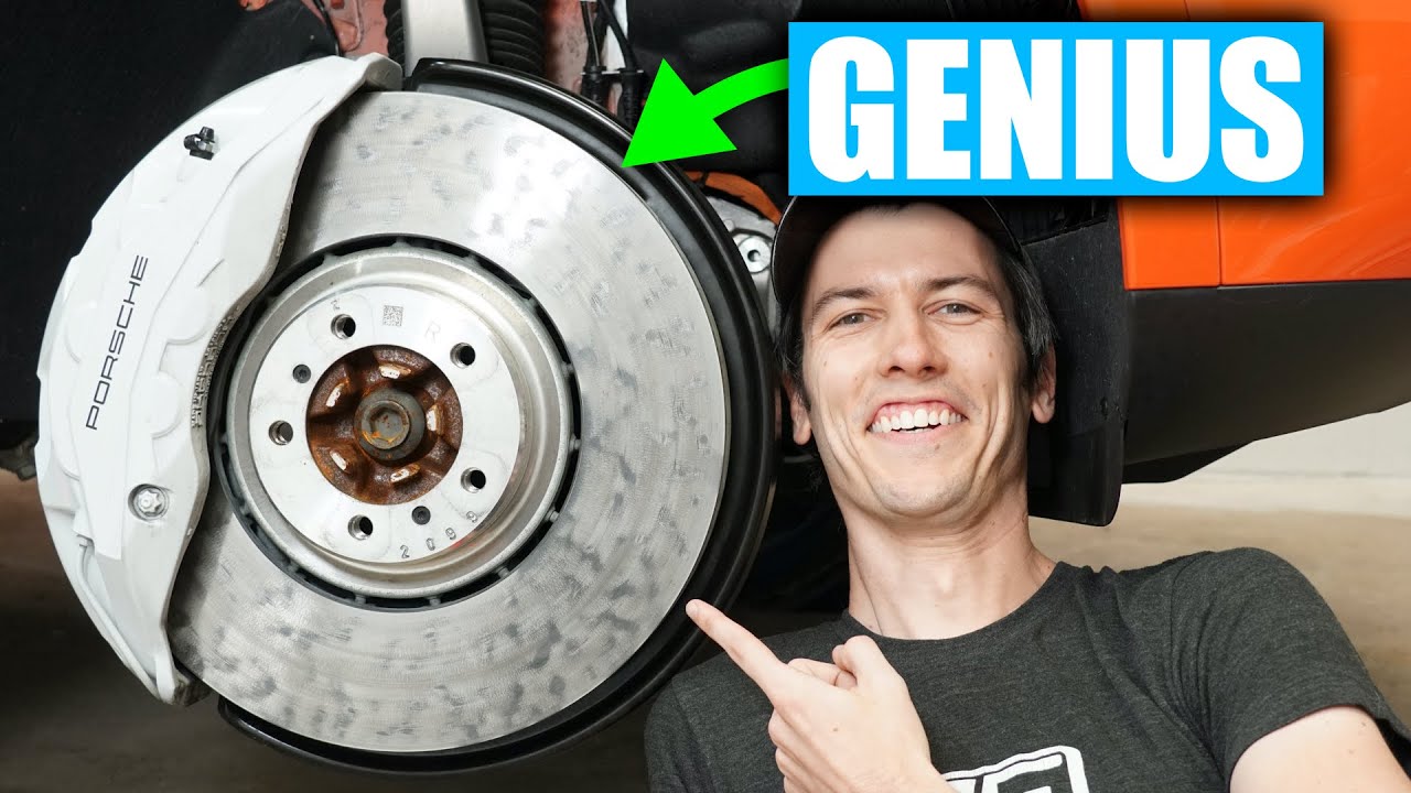 Porsche Reinvents The Brake Rotor – No Rust, Low Dust, No Fade!