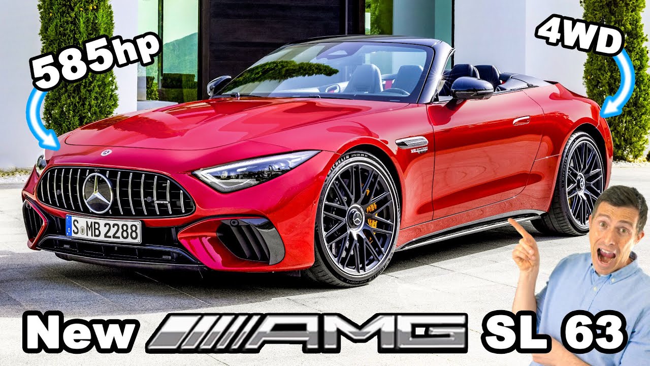 ALL-NEW Mercedes-AMG SL 63 revealed… What YOU need to know!