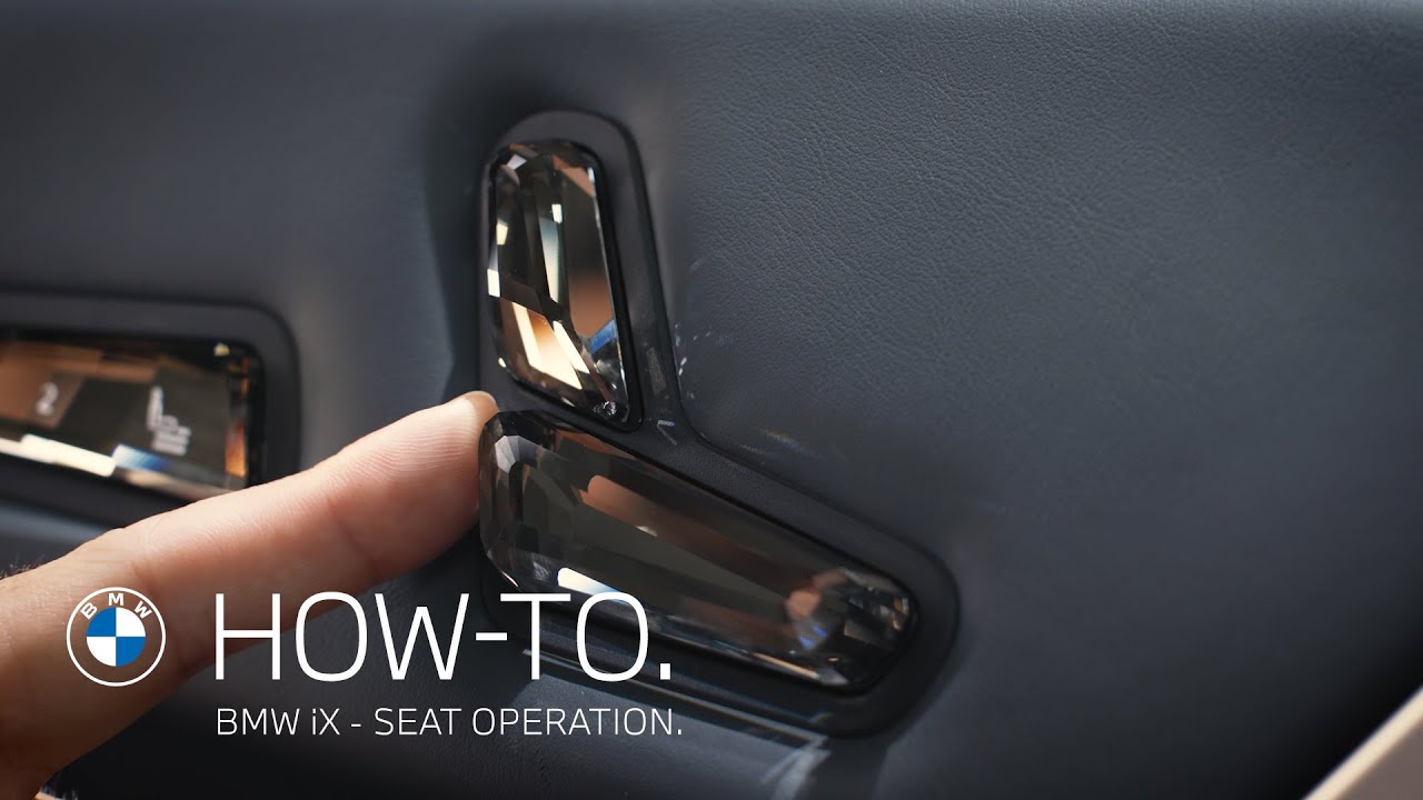 BMW iX Seat Operation | BMW How-To