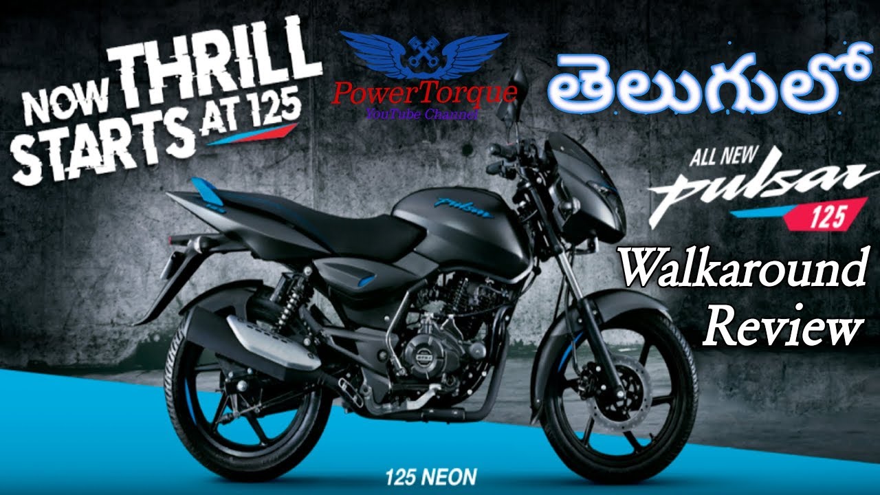 25 – Bajaj Pulsar 125 Classic Neon Edition Full Detailed Walkaround Review In Telugu