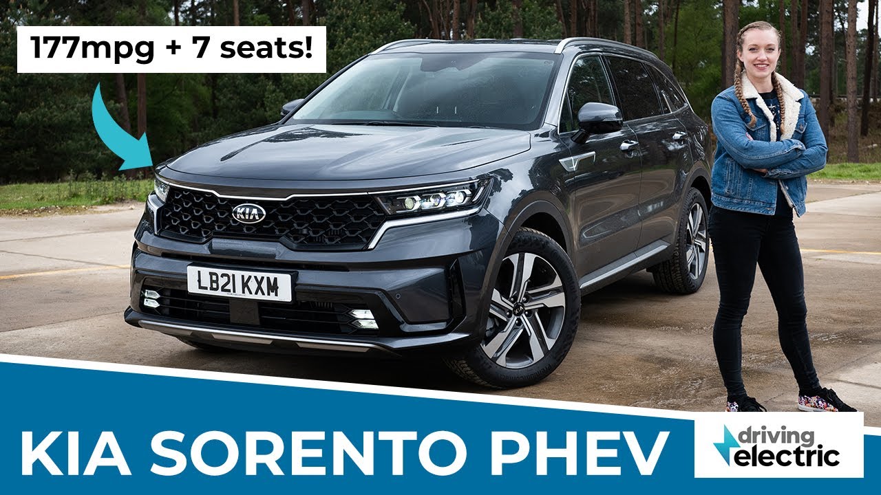 New 2021 Kia Sorento PHEV plug-in hybrid seven-seater family SUV review – DrivingElectric