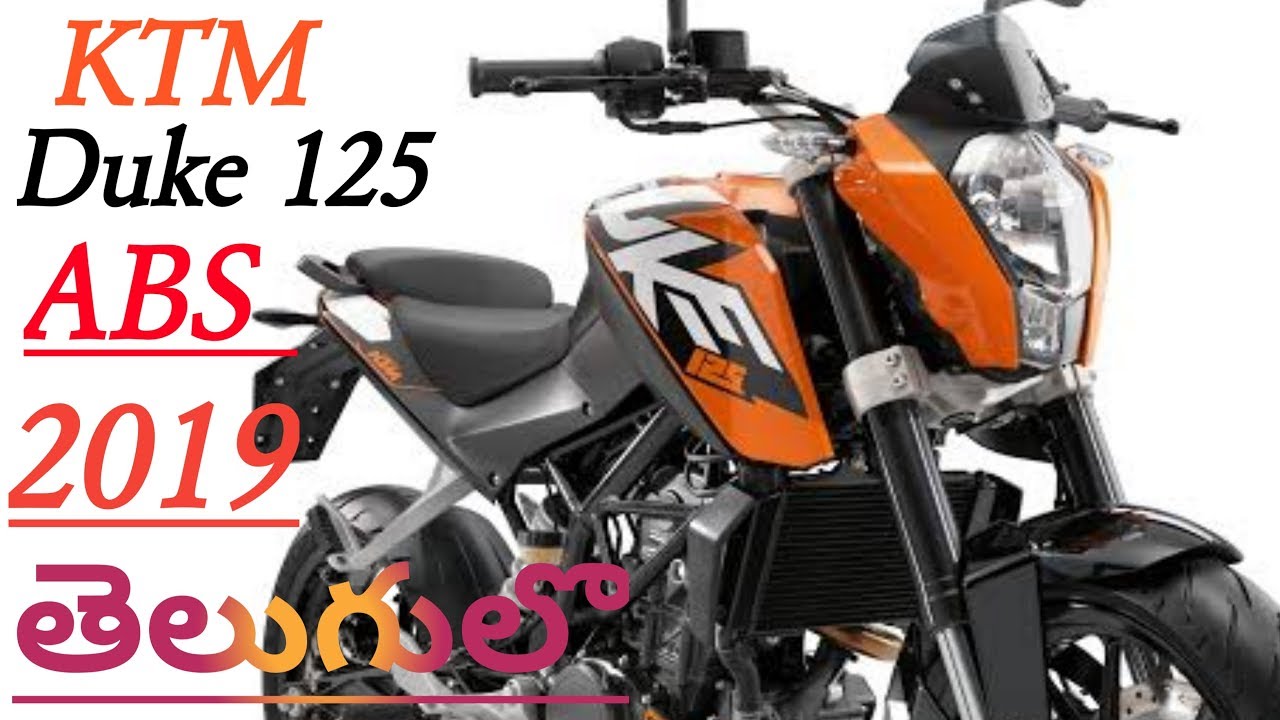 18 – KTM DUKE 125 Single Channel ABS 2019 EDITION FULL Detailed Walkaround Review In Telugu.