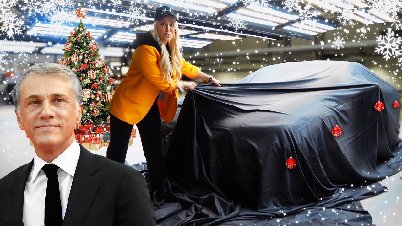 BMW Christmas Movie Behind The Scenes w/ Christoph Waltz