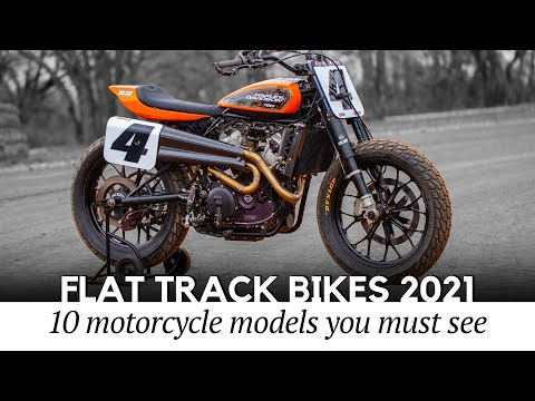Top 10 Modern Flat Track Motorcycles that Exist in 2021 (Production and Custom Models)
