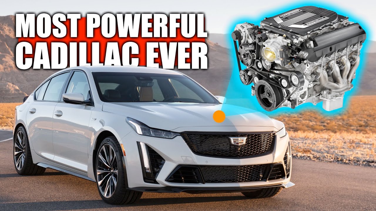 Cadillac’s Most Powerful Engine Ever – CT5-V Blackwing V8